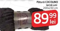 Supeco Pătură COCOLINO iarnă uni Ofertă