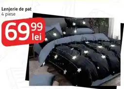 Supeco Lenjerie de pat 4 piese Ofertă