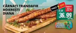 Diana Supermarket Cârnaţi trandafir boiereşti diana Ofertă