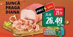 Diana Supermarket Șuncă praga diana Ofertă