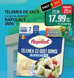 Diana Supermarket TELEMEA DE VACĂ cu gust domol NAPOLACT Ofertă
