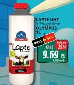 Diana Supermarket Lapte uht 3.7% grăsime OLYMPUS Ofertă