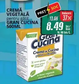 Diana Supermarket Cremă vegetală pentru gătit GRAN CUCINA Ofertă