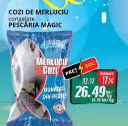 Diana Supermarket Cozi de merluciu congelate PESCĂRIA MAGIC Ofertă