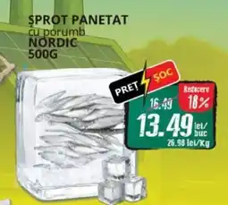 Diana Supermarket Sprot panetat cu porumb nordic Ofertă
