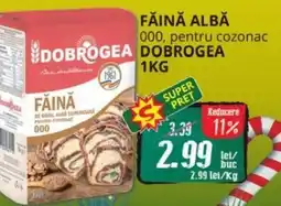 Diana Supermarket Făină albă 000, pentru cozonac DOBROGEA Ofertă