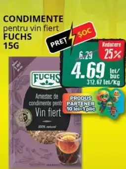 Diana Supermarket Condimente pentru vin fiert FUCHS Ofertă