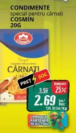 Diana Supermarket Condimente special pentru cârnaţi COSMIN Ofertă