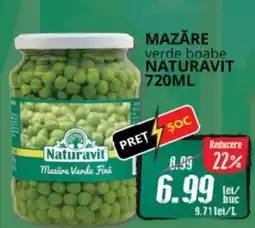 Diana Supermarket Mazăre verde boabe naturavit Ofertă