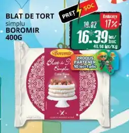 Diana Supermarket Blat de tort simplu BOROMIR Ofertă