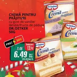 Diana Supermarket Cremă pentru prăjituri cu gust de vanilie/ lămâie/fructe de pădure DR.OETKER Ofertă