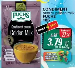 Diana Supermarket Condiment pentru golden milk FUCHS Ofertă