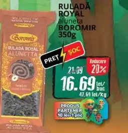 Diana Supermarket Ruladă royal aluneta BOROMIR Ofertă