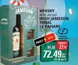 Diana Supermarket Whisky 40% alcool irish jameson Ofertă