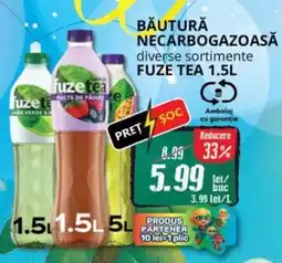 Diana Supermarket Băutură necarbogazoasă diverse sortimente fuze tea Ofertă