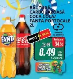 Diana Supermarket Băutură carbogazoasă coca cola/ fanta portocale Ofertă