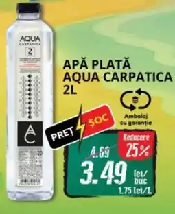 Diana Supermarket Apă plată aqua carpatica Ofertă