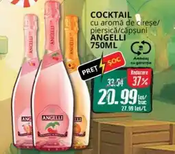 Diana Supermarket Cocktail cu aromă de cireșe/ piersicǎ/căpşuni ANGELLI Ofertă
