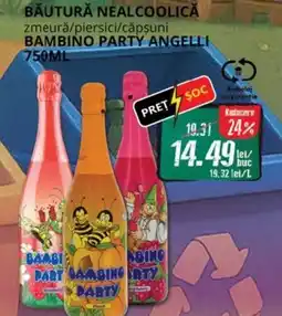 Diana Supermarket Băutură nealcoolică zmeură/piersici/căpşuni bambino party angelli Ofertă