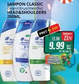 Diana Supermarket Sampon classic clean/citrus/menthol HEAD&SHOULDERS Ofertă