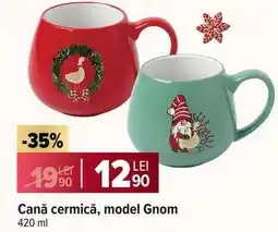 Carrefour Cană ceramică, model Gnom Ofertă