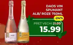 Simos Daos vin spumant alb/ roze Ofertă