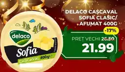 Simos Delaco cascaval sofia clasic/ afumat Ofertă