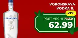Simos Voronskaya vodka Ofertă