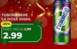 Simos Tuborg bere la doză Ofertă
