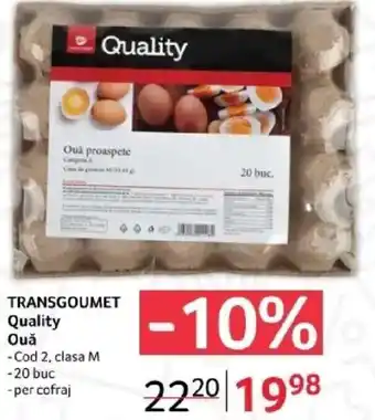 TRANSGOUMET Quality Oua