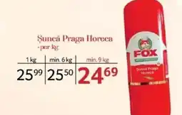 Selgros Şuncă Praga Horeca Ofertă
