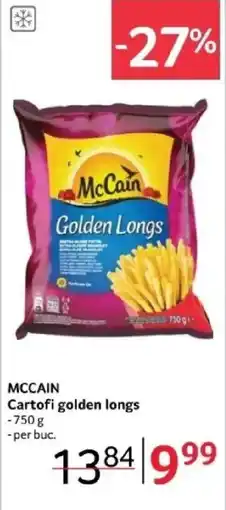 Selgros MCCAIN Cartofi golden longs Ofertă