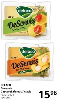 Selgros DELACO Desenvis Cascaval afumat / clasic Ofertă