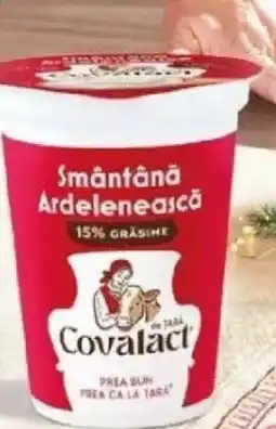 Selgros COVALACT Smântână ardelenească 15% Ofertă