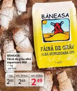Selgros BĂNEASA Făină de grâu albă superioară 000 Ofertă