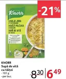 Selgros KNORR Supă de vitǎ cu tăiței Ofertă