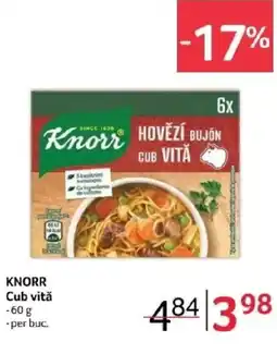 Selgros KNORR Cub vită Ofertă