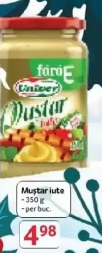 Selgros Univer Muştar iute Ofertă