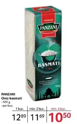 Selgros PANZANI Orez basmati Ofertă