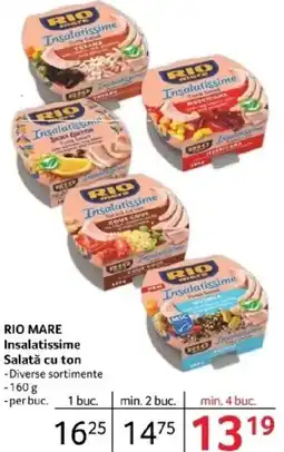 Selgros RIO MARE Insalatissime Salată cu ton Ofertă