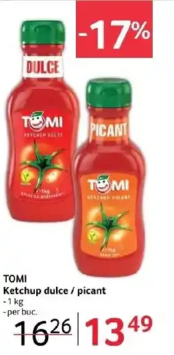 Selgros TOMI Ketchup dulce / picant Ofertă