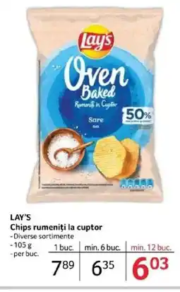 Selgros LAY'S Chips rumeniți la cuptor Ofertă