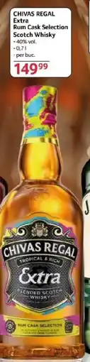 Selgros CHIVAS REGAL Extra Rum Cask Selection Scotch Whisky Ofertă