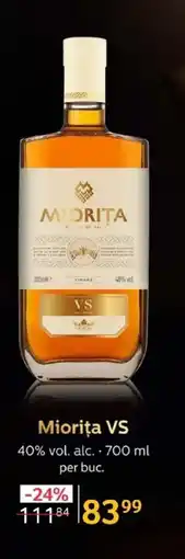 Selgros Miorița VS 40% vol. alc. . Ofertă