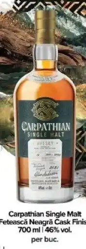 Selgros Carpathian Single Malt Fetească Neagră Čask Finish Ofertă