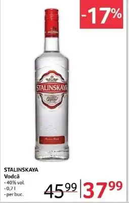 Selgros STALINSKAYA Vodcă Ofertă