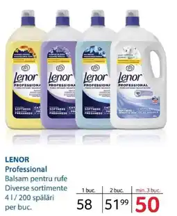 Selgros LENOR Professional Balsam pentru rufe Ofertă