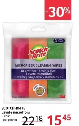 Selgros SCOTCH-BRITE Lavete microfibră Ofertă
