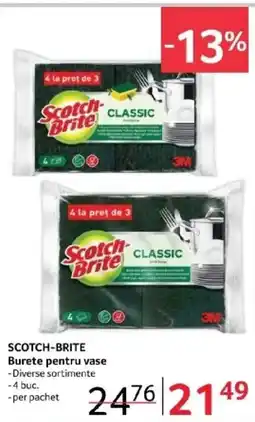 Selgros SCOTCH-BRITE Burete pentru vase Ofertă