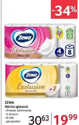 Selgros ZEWA Hârtie igienicǎ Ofertă